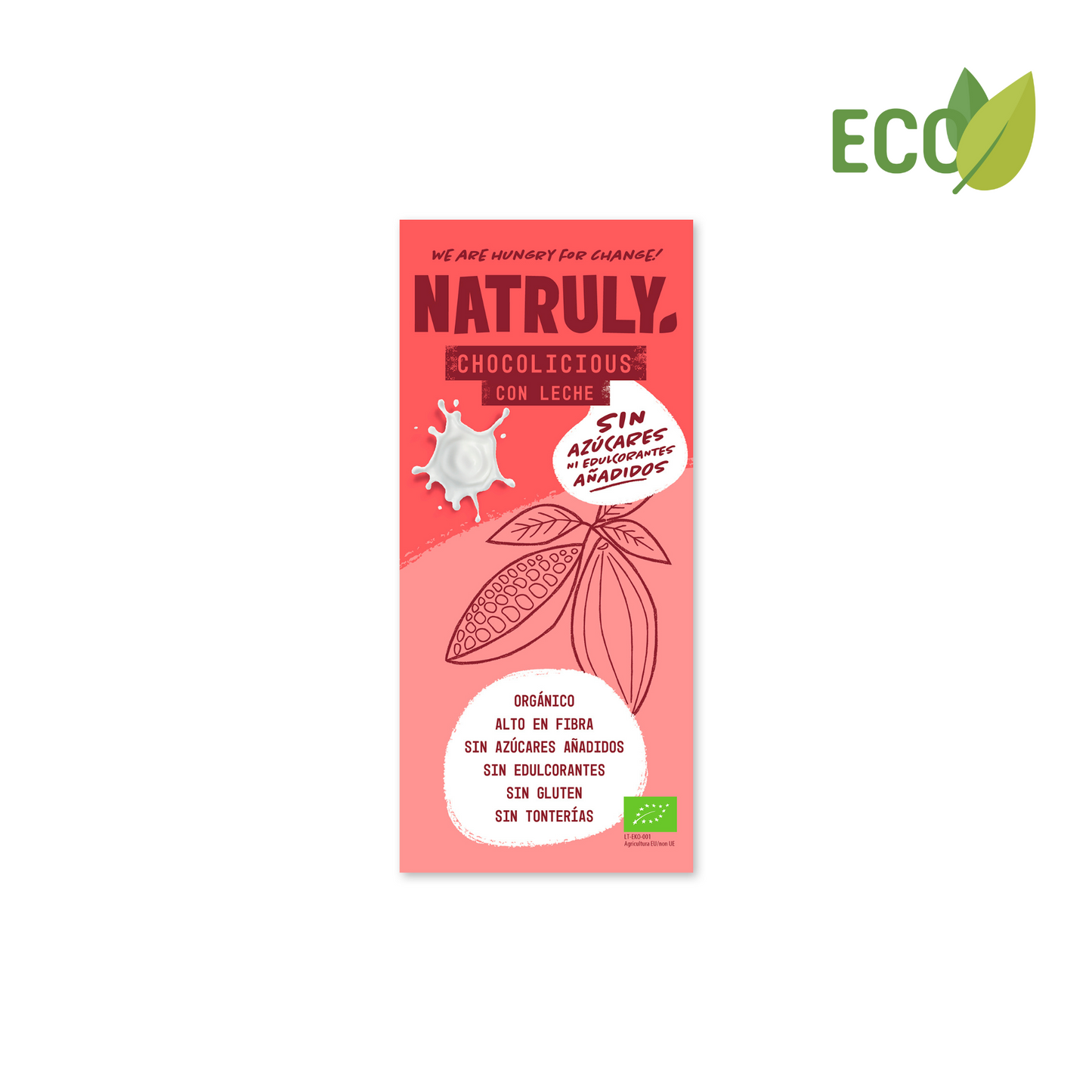 Chocolicius Bio - AMB LLET - 85g