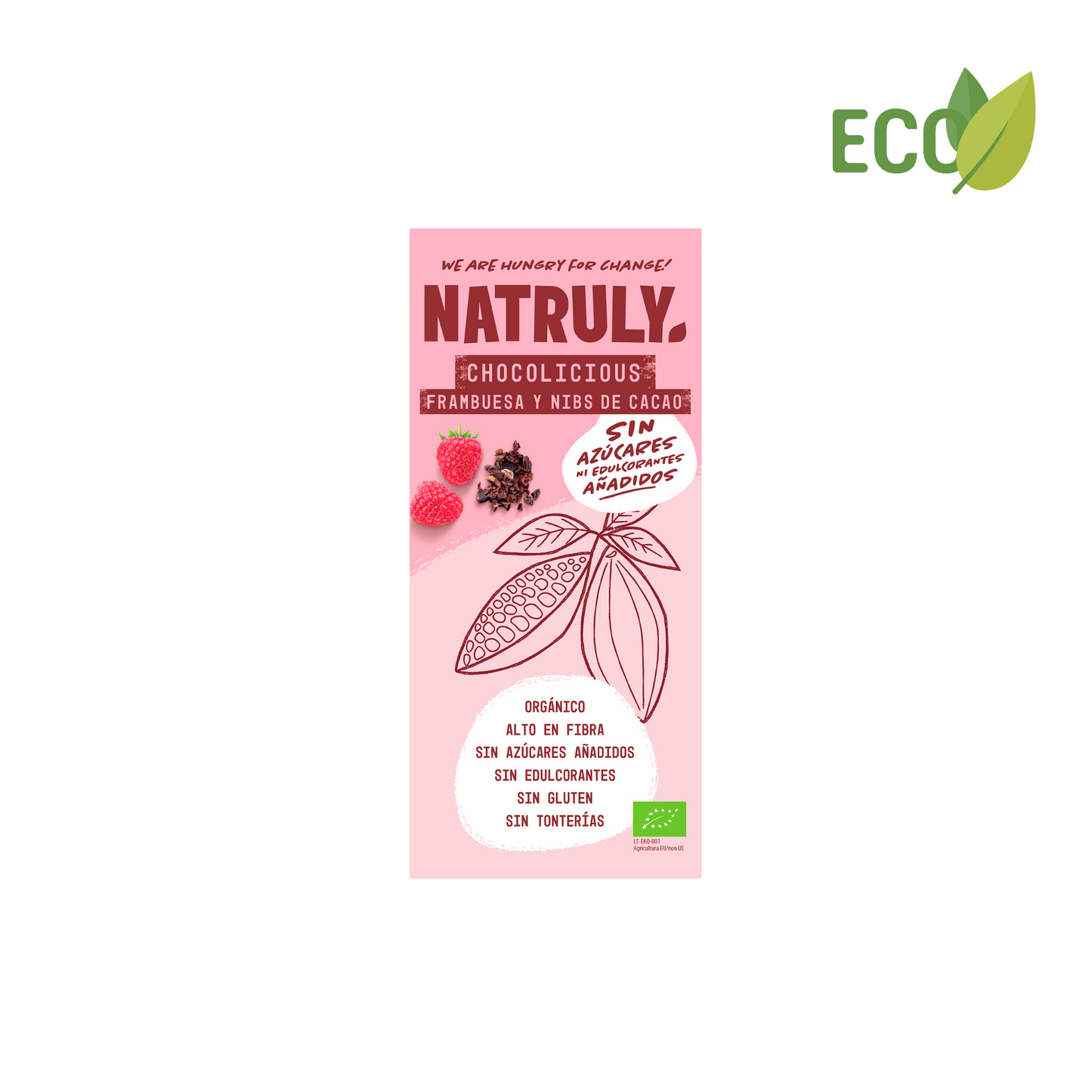 Chocolicius Bio - GERDS I NIBS DE CACAU - 85g