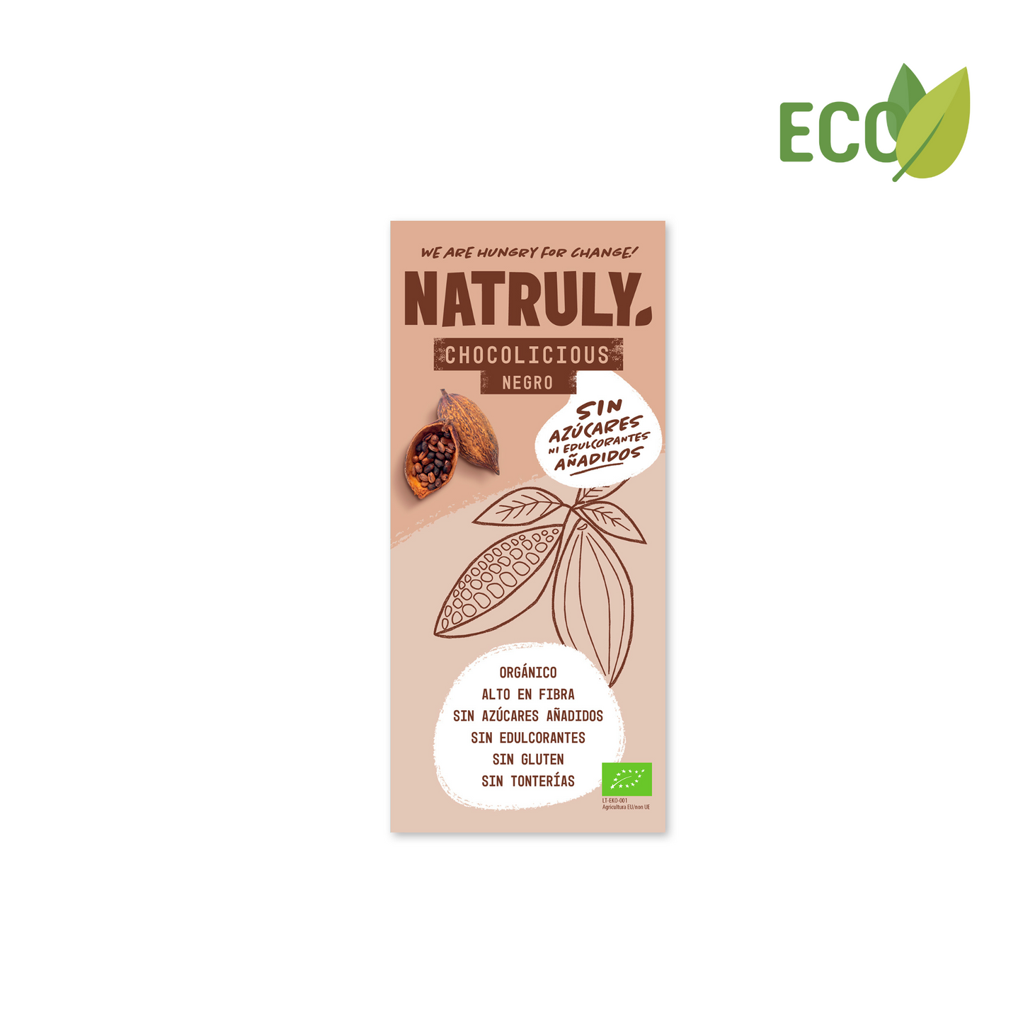 Chocolicius Bio - NEGRE - 85g