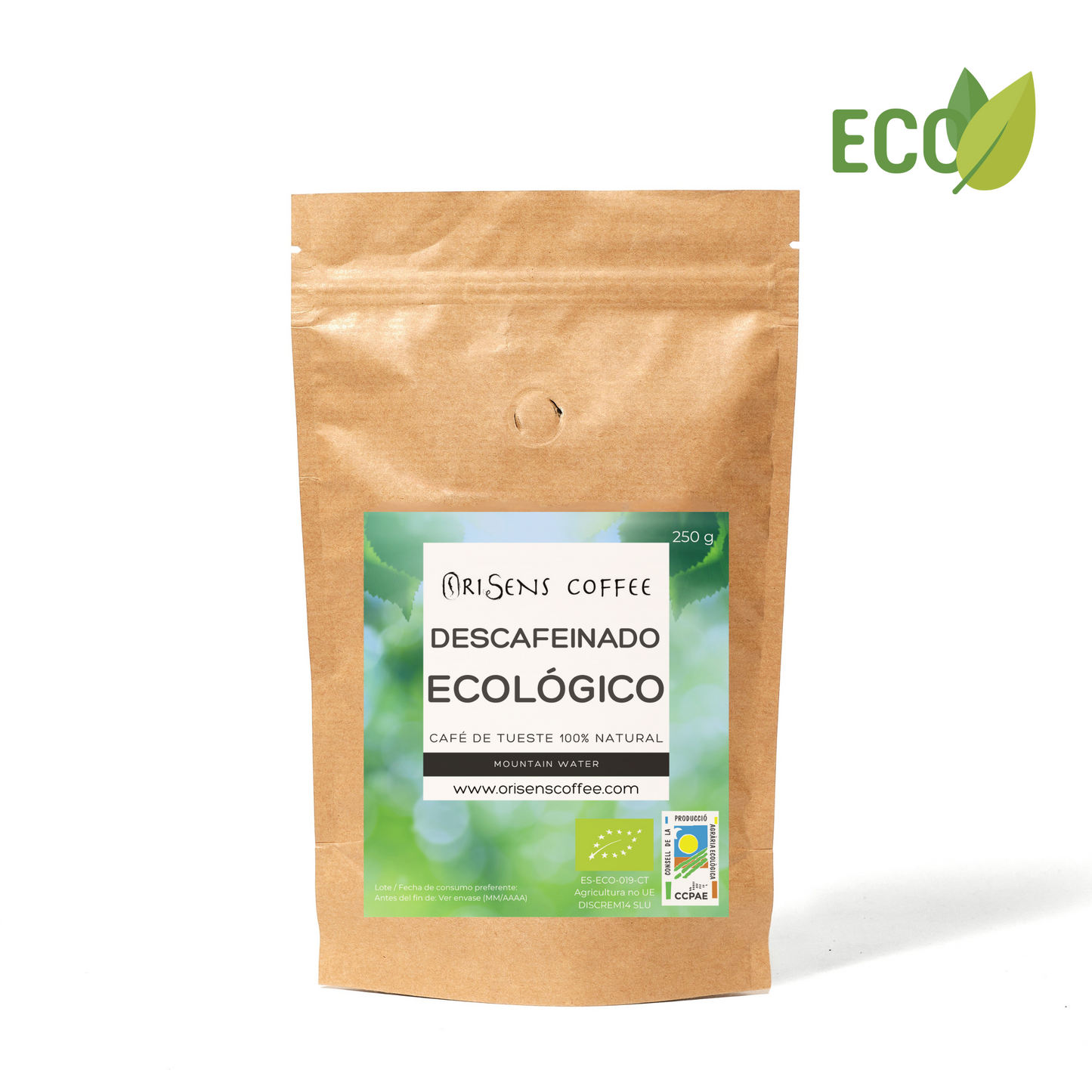 Café DESCAFEINADO ECO