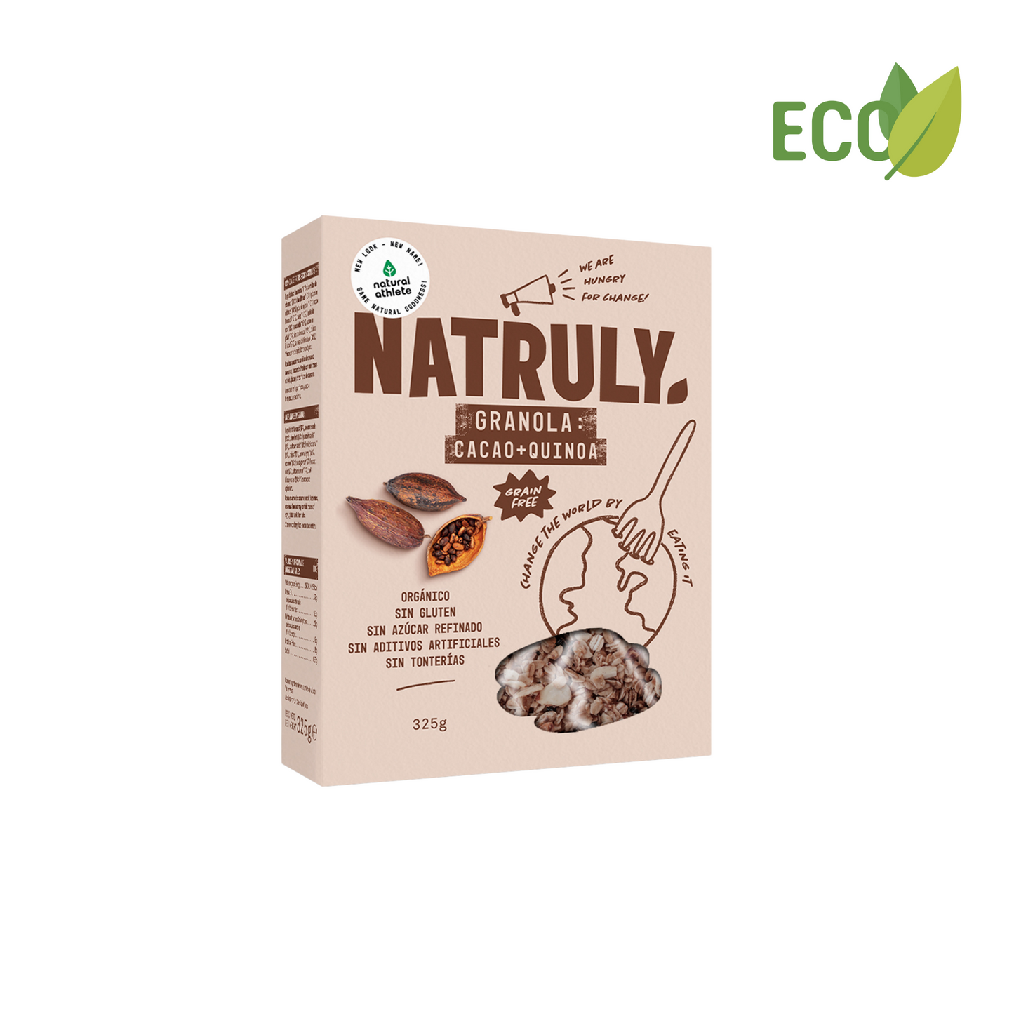 Granola con CACAO Y QUINOA Bio - 325g