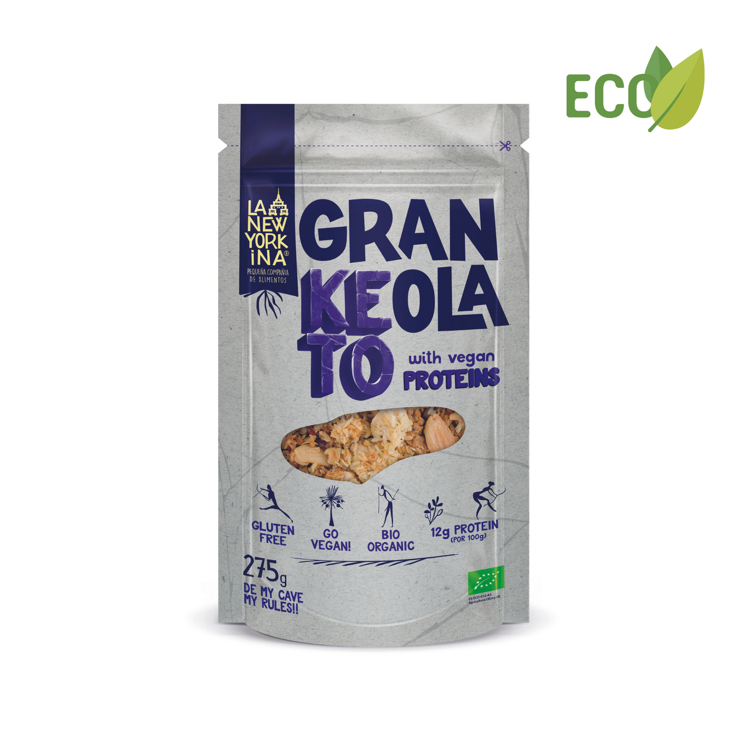 Granola KETO Bio - 275g
