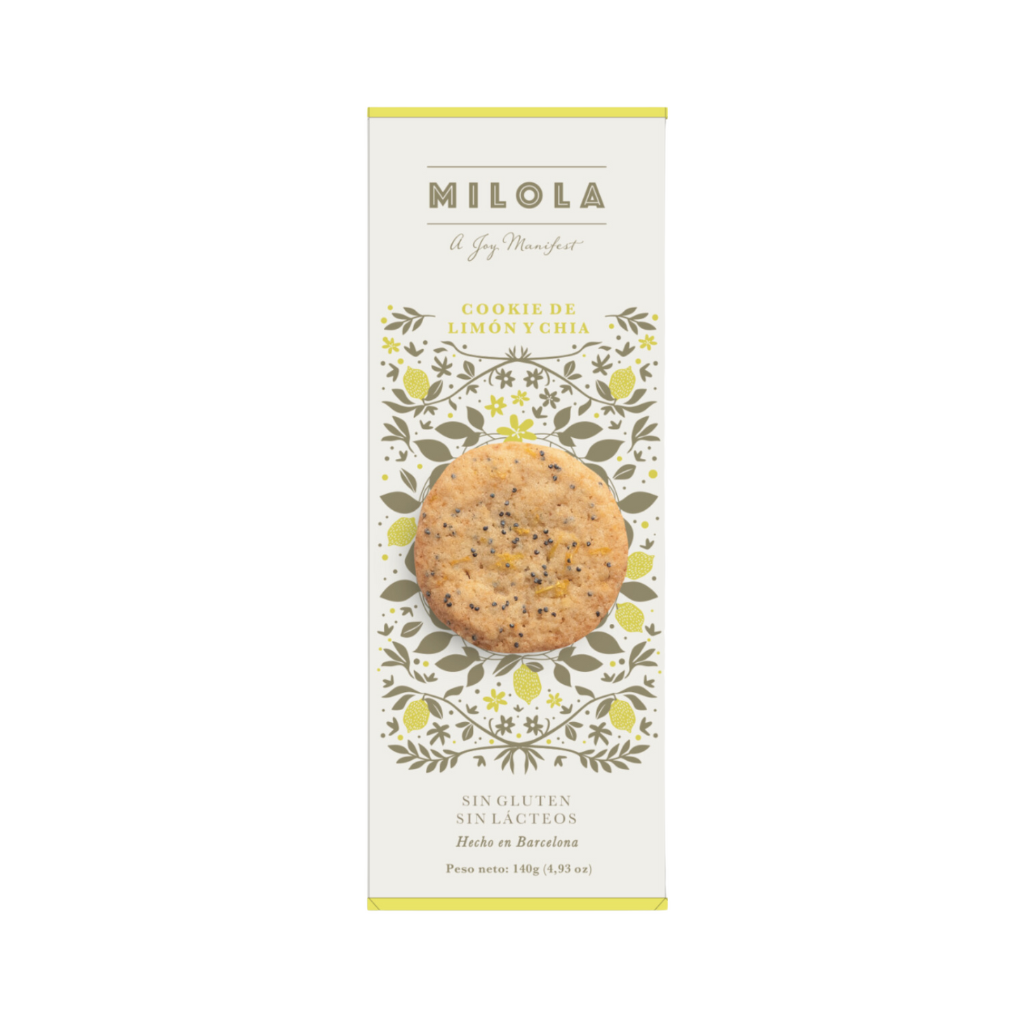 Cookies LIMÓN & CHIA - 140g