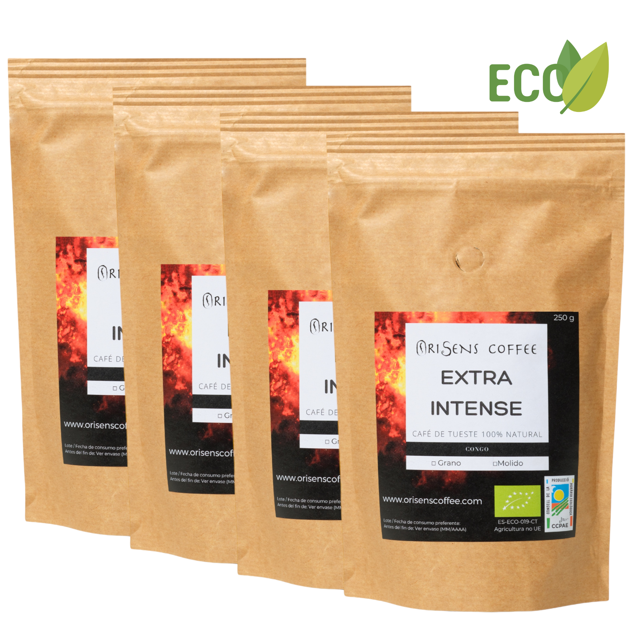 Café ecológico en monodosis de formato ESE - 100 unidades – Orisens Coffee