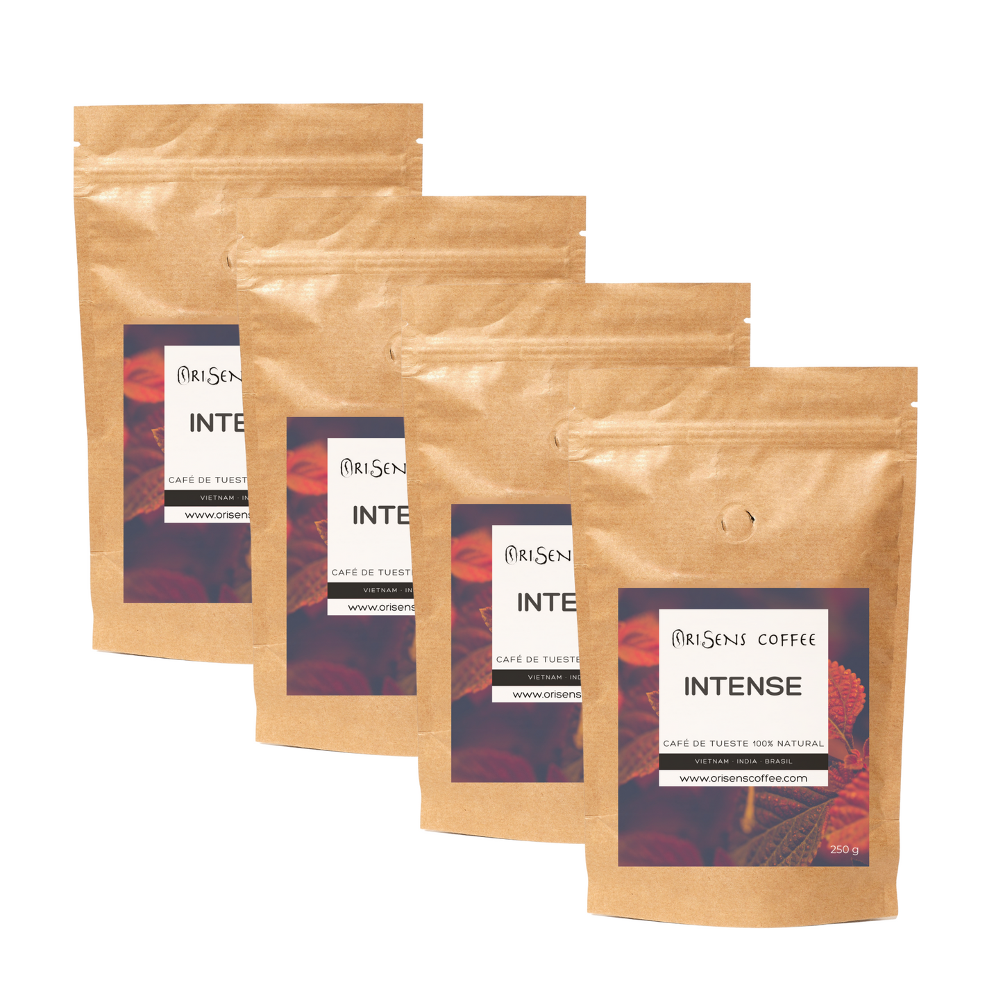 Pacote 1 Kg Café INTENSO - 4 x 250g