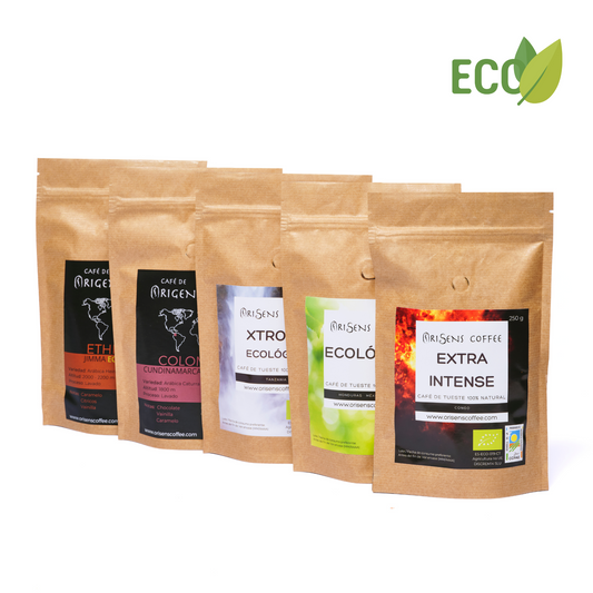 Pack Degustación Cafés Ecológicos Orisens