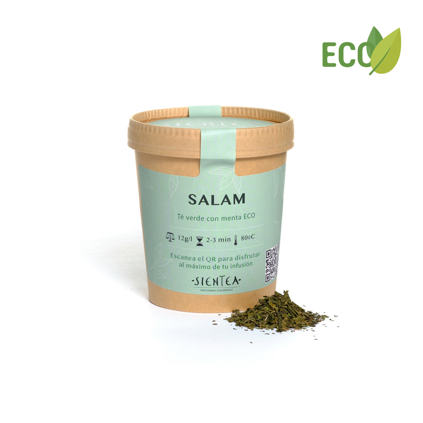 SALAM - Chá Verde ECO com Hortelã - 70g