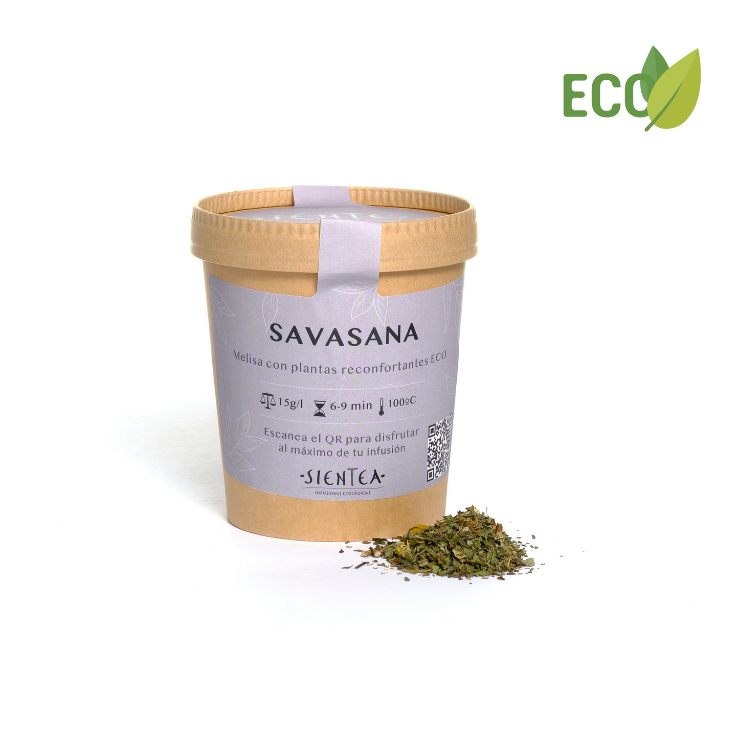 SAVASANA - Infusión de Melisa con plantas reconfortantes ECO - 40g