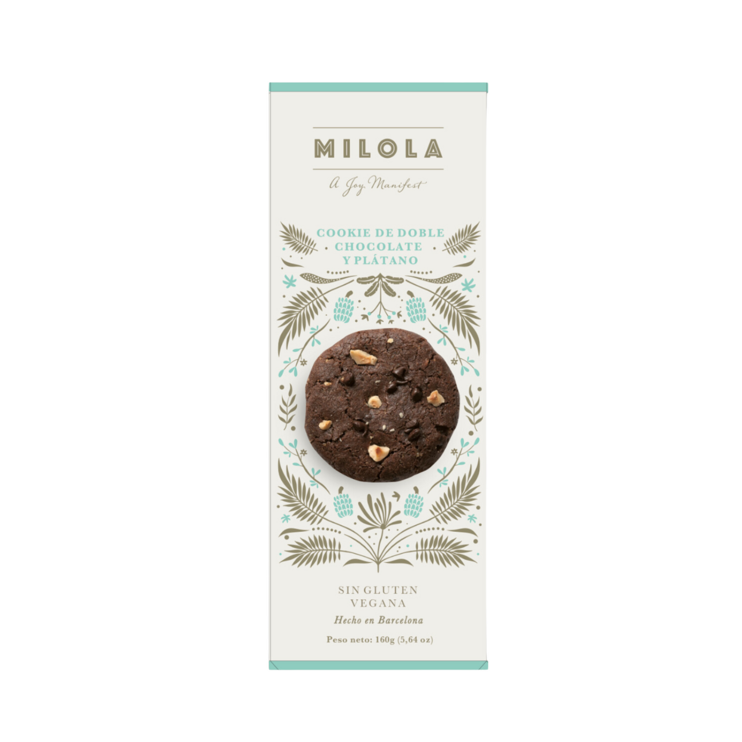 Cookies DOBLE XOCOLATA & PLÀTAN - 140g