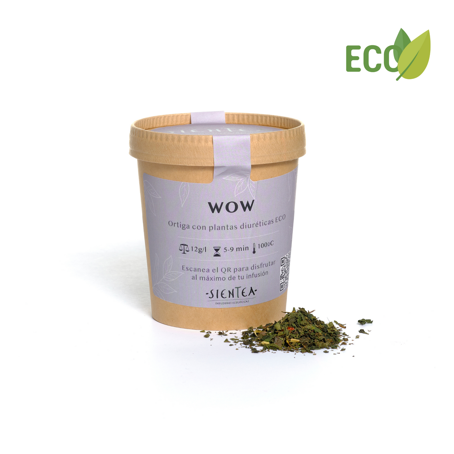 WOW - Infusión de Ortiga con plantas diuréticas ECO - 50g