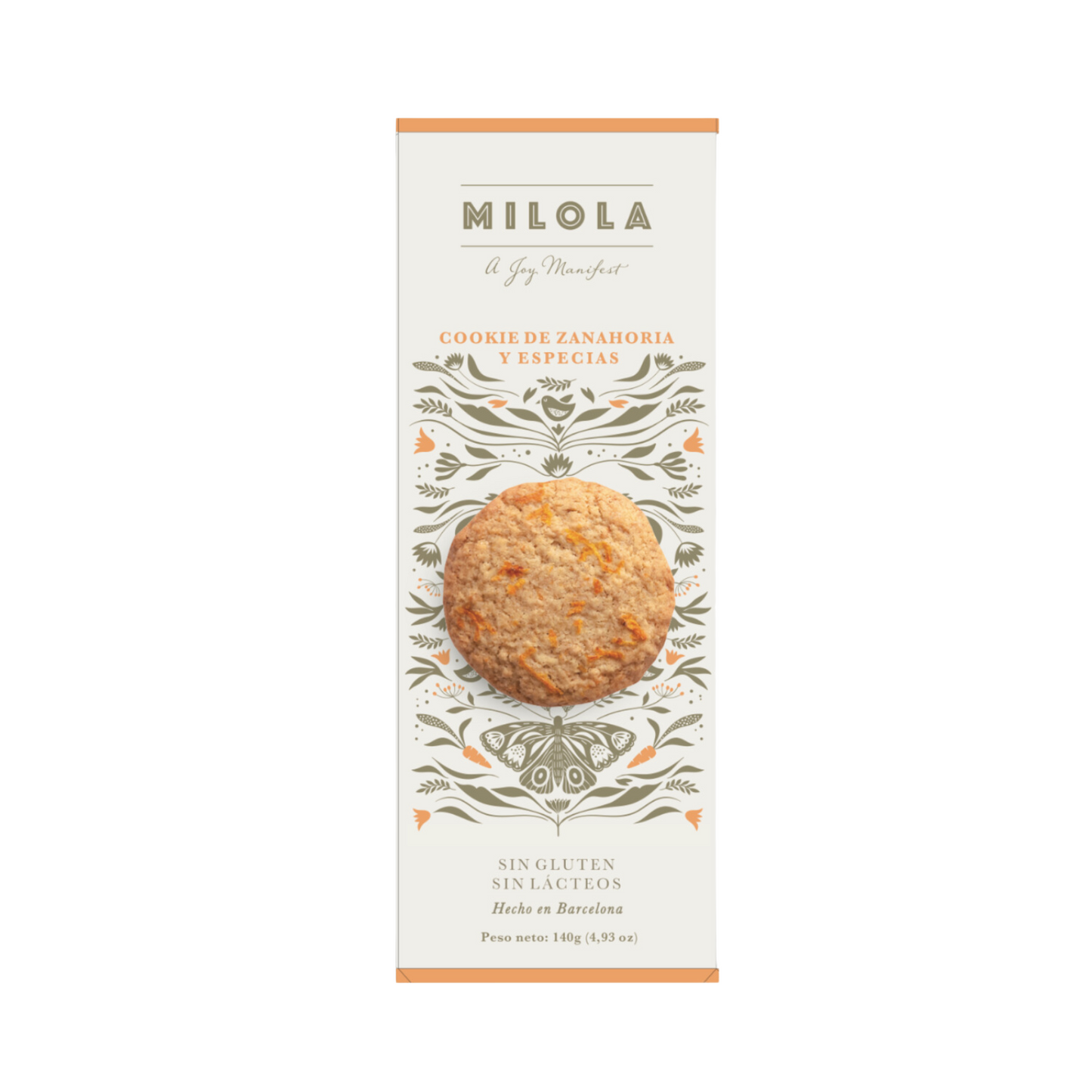 Cookies ZANAHORIA & ESPECIAS - 140g