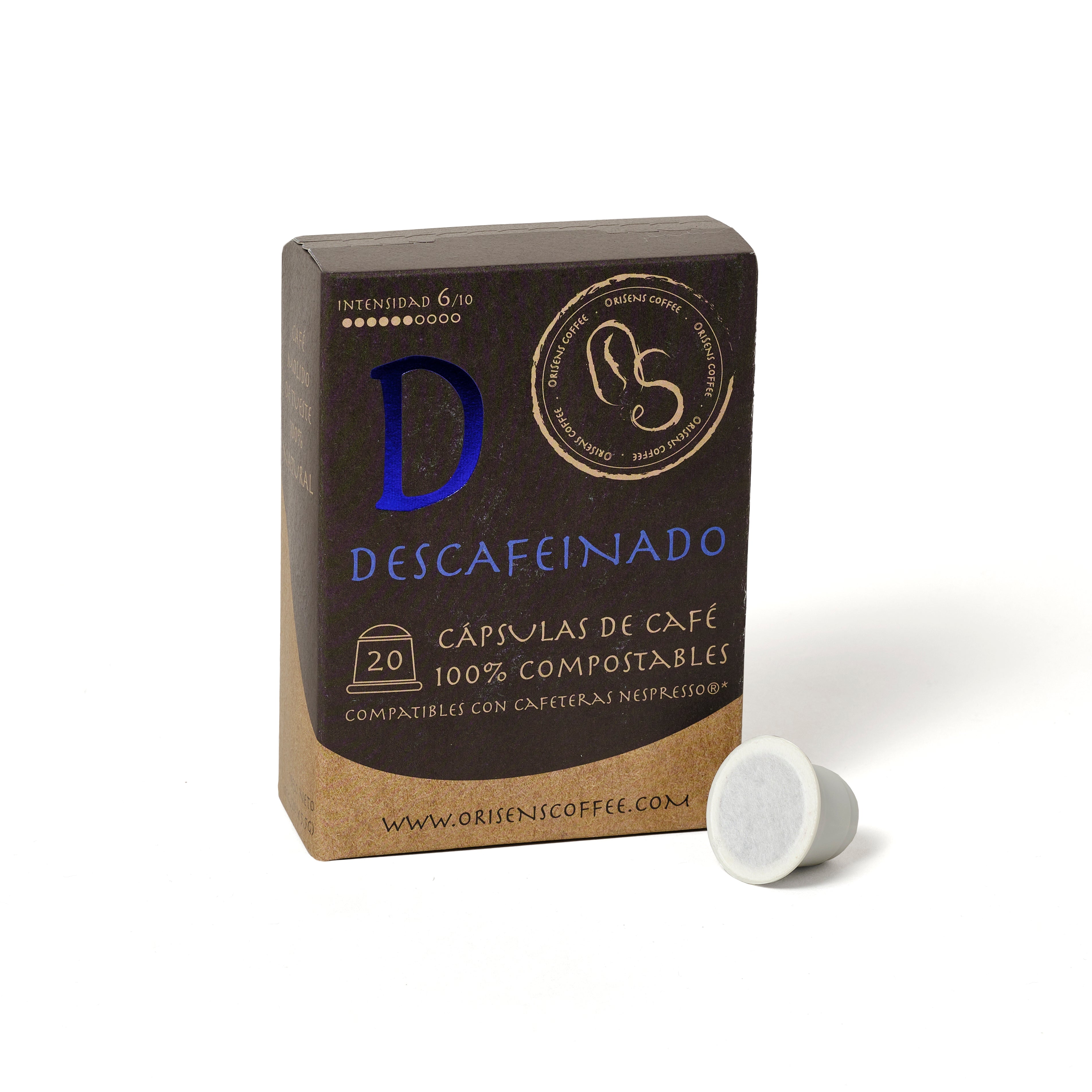 Cápsulas compatibles Nespresso - Café Especial Descafeinado
