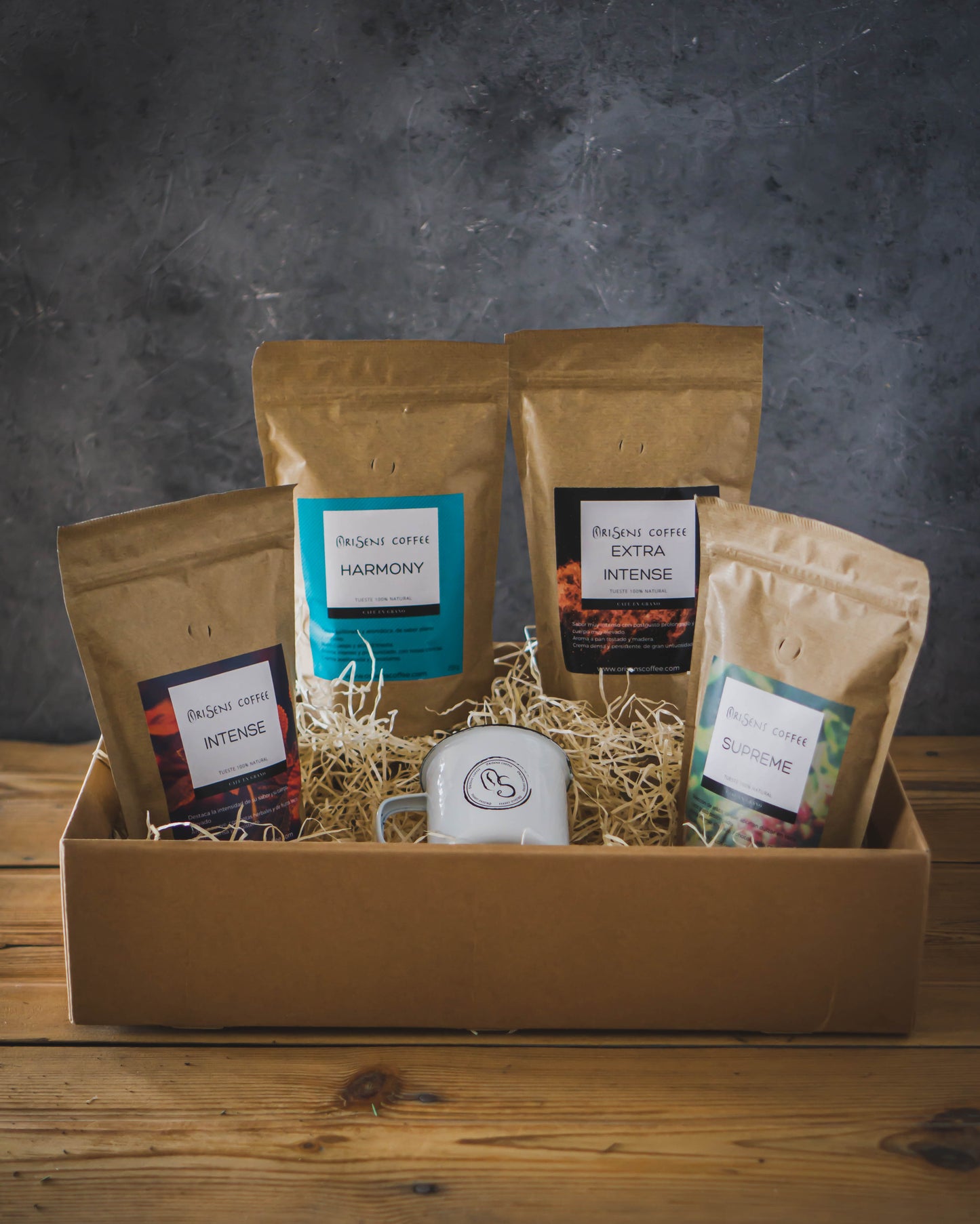 Pack Regalo - Taza + Degustación de Café Orisens