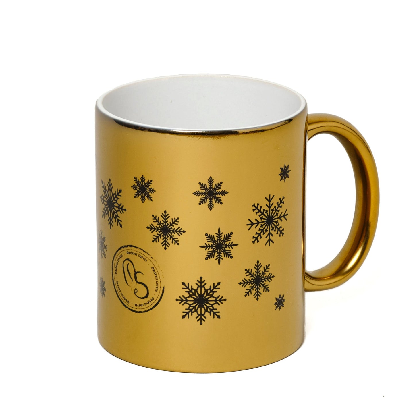 Taza Navideña MUG 350ml Orisens - Glow ORO