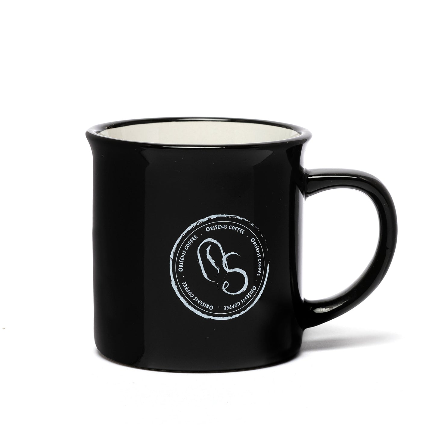 Tassa de ceràmica 350ml Orisens Retro - Negre