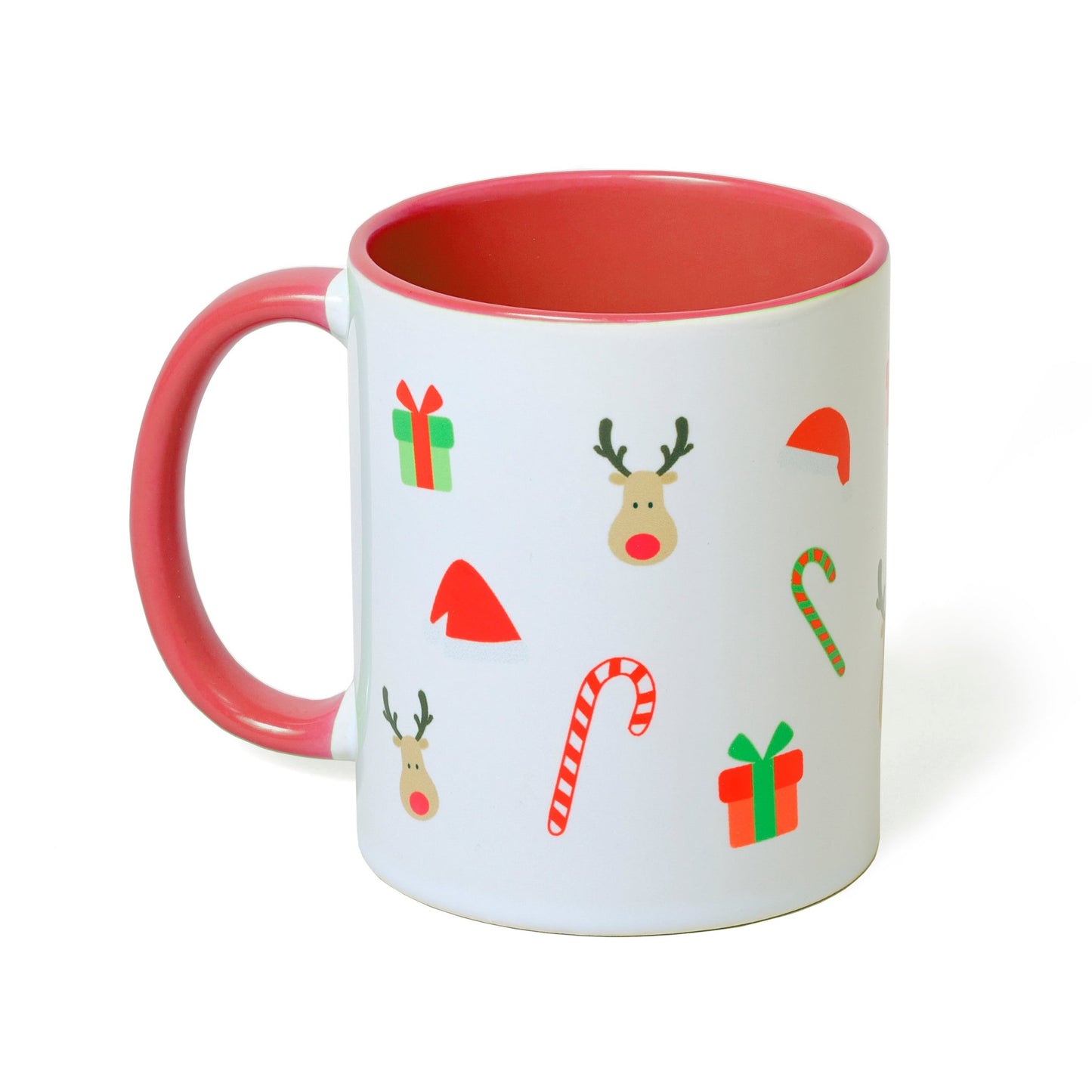 Caneca Orisens MUG 350ml - Doce Natal - Vermelho