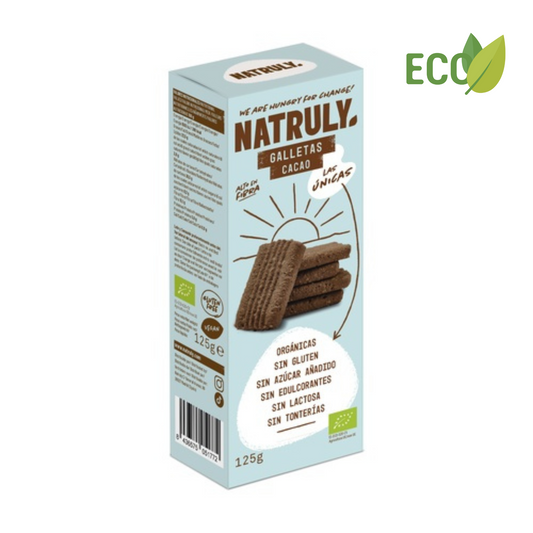 Galletas ecológicas de CACAO - 125g