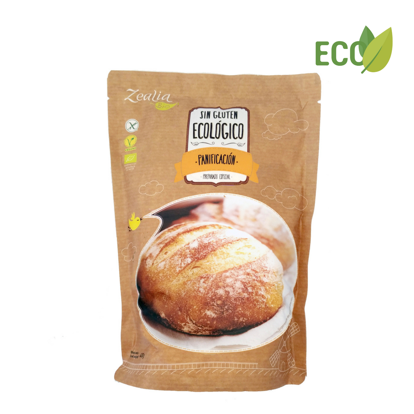 Preparado panificable ecológico - 400g