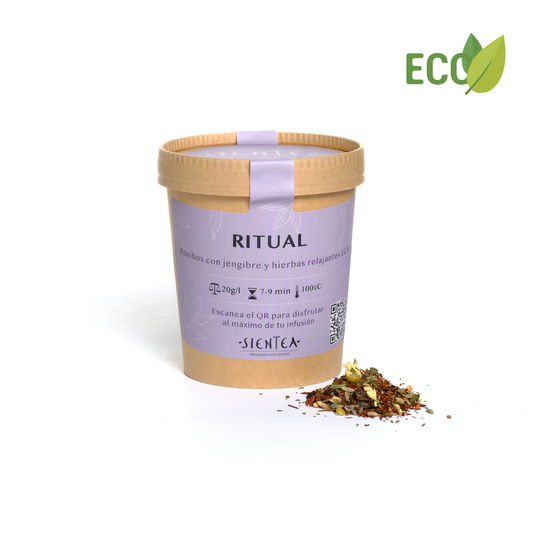 RITUAL - Rooibos amb gingebre i herbes relaxants ECO - 100g