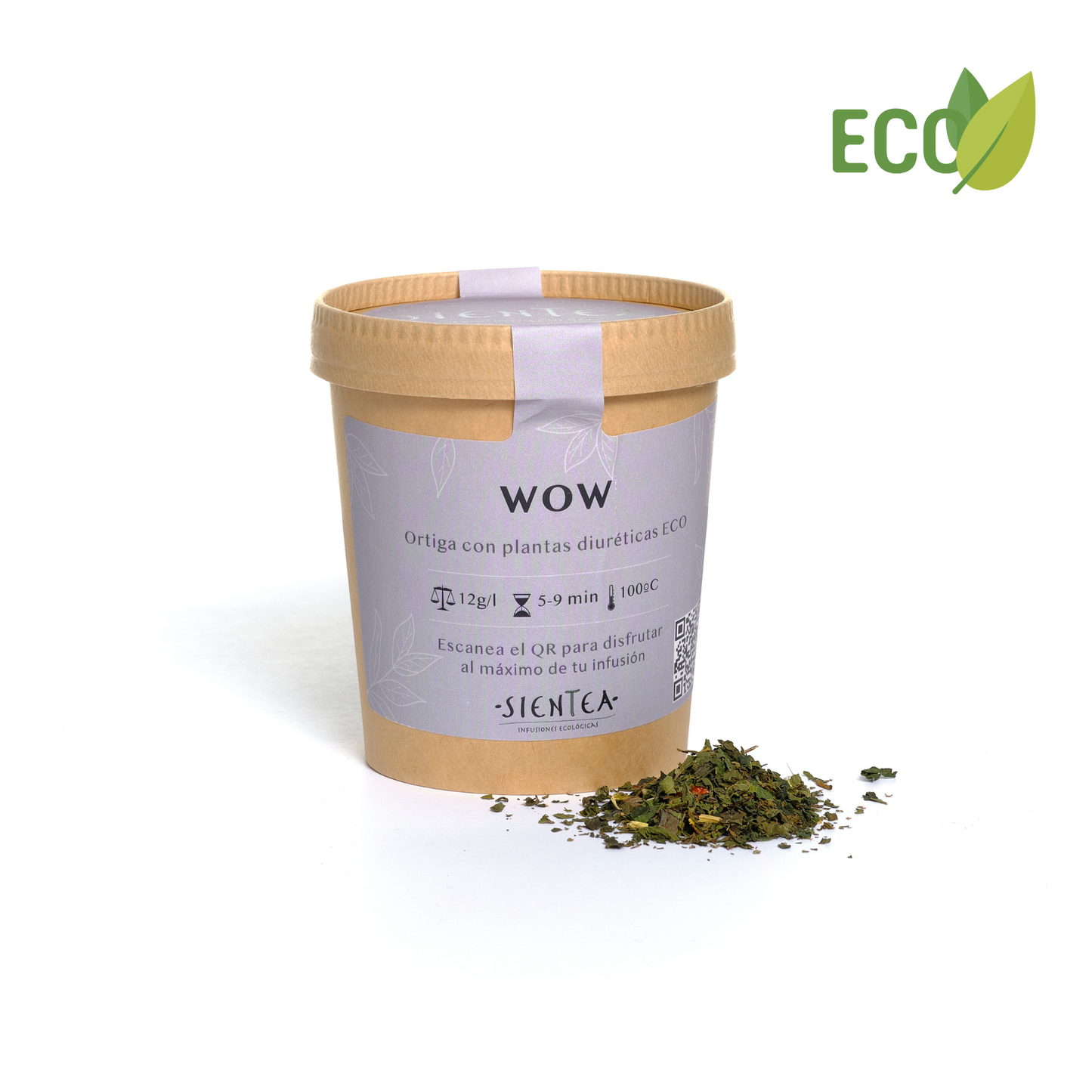 WOW - Infusió d'ortiga amb plantes diürètiques ECO - 50gr