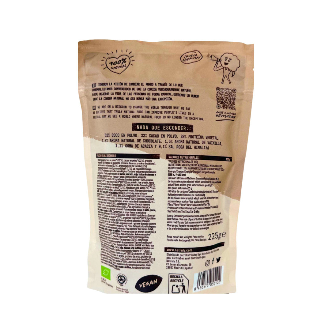 Cacau solúvel biológico - 225g 